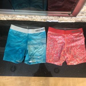 Nike pro shorts